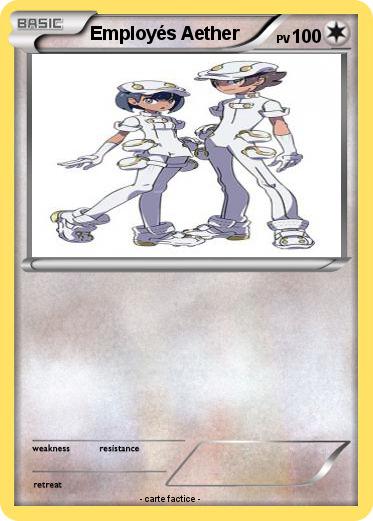 Pokemon Employés Aether