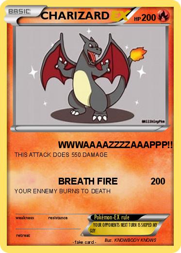 Pokemon CHARIZARD