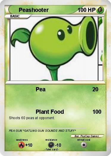 Pokemon Peashooter