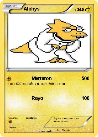 Pokemon Alphys