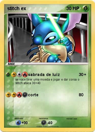 Pokemon stitch ex 