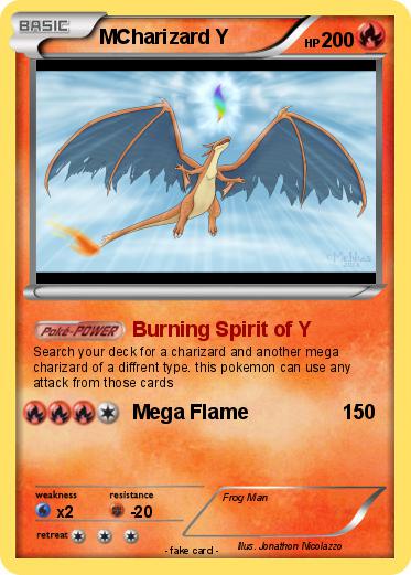 Pokemon MCharizard Y