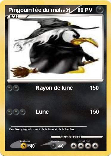 Pokemon Pingouin fée du mal