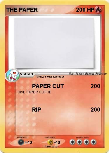 Pokemon THE PAPER