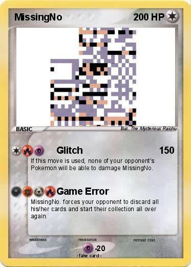 Pokemon MissingNo