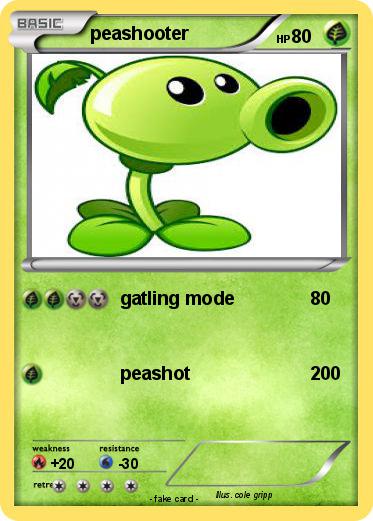 Pokemon peashooter