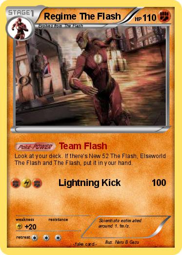 Pokemon Regime The Flash