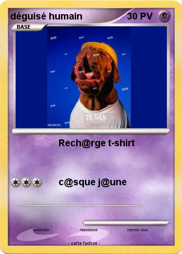 Pokemon déguisé humain