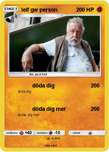 Pokemon leif gw person