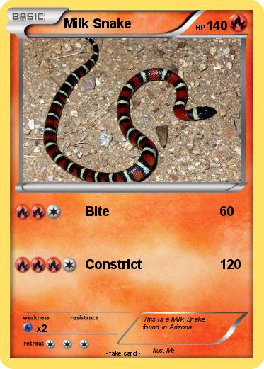 Pokemon Milk Snake