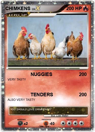 Pokemon CHIMKENS
