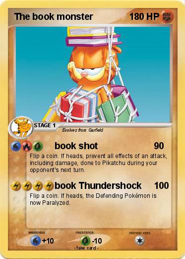 Pokemon The book monster