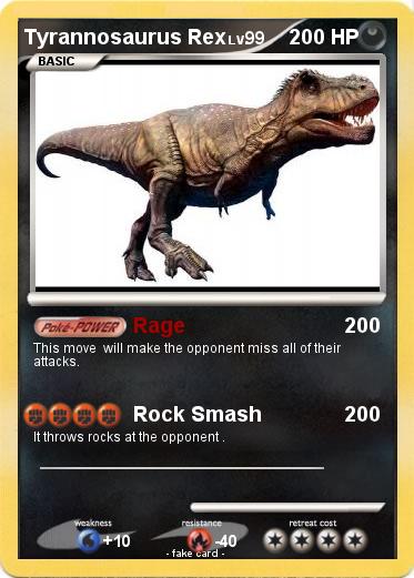 Pokemon Tyrannosaurus Rex