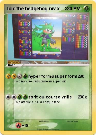 Pokemon loïc the hedgehog niv x    3