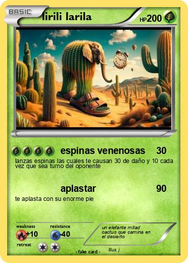 Pokemon lirili larila