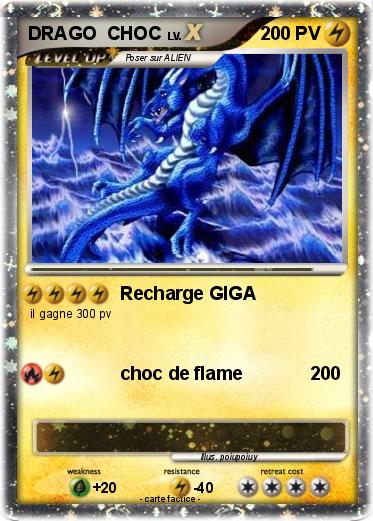 Pokemon DRAGO  CHOC