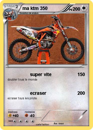 Pokemon ma ktm 350