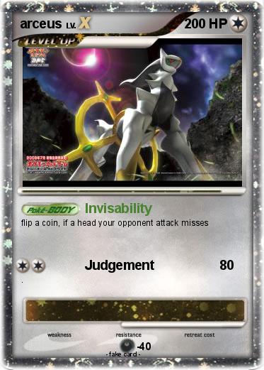 Pokemon arceus