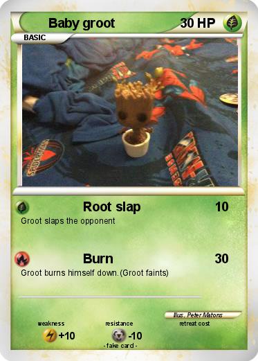 Pokemon Baby groot