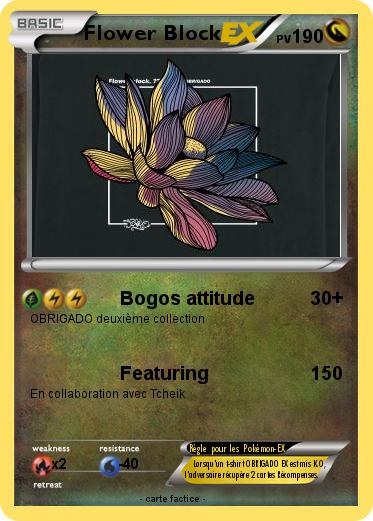 Pokemon Flower Block