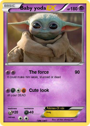 Pokemon Baby yoda