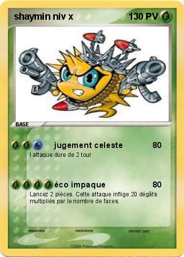 Pokemon shaymin niv x