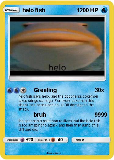 Pokemon helo fish                    1