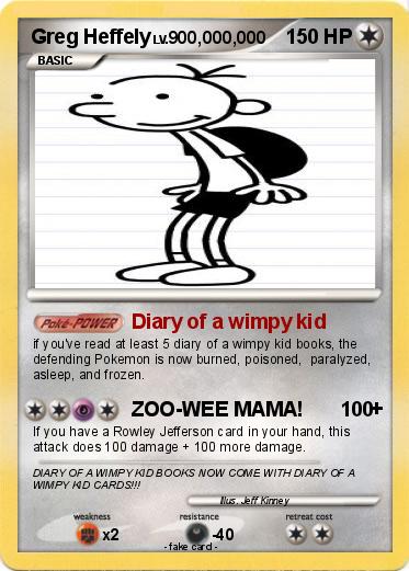Pokemon Greg Heffely