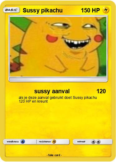 Pokemon Sussy pikachu