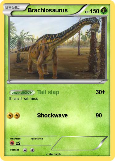 Pokemon Brachiosaurus