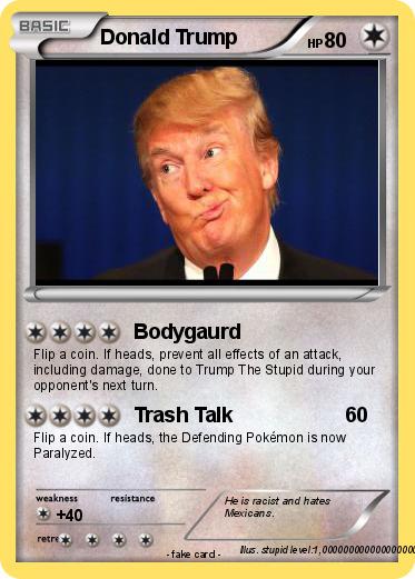 Pokemon Donald Trump