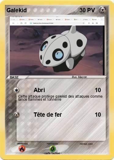 Pokemon Galekid