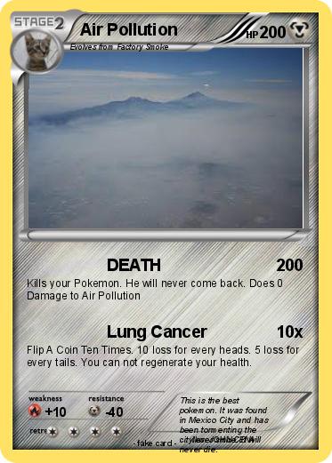 Pokemon Air Pollution