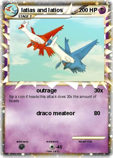 Pokemon latias and latios