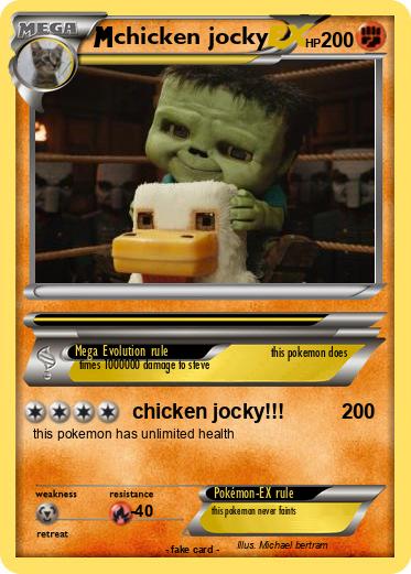 Pokemon chicken jocky
