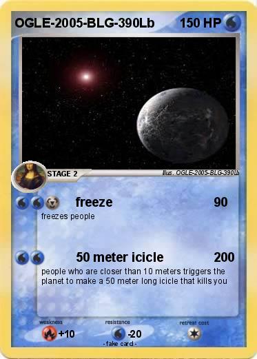 Pokemon OGLE-2005-BLG-390Lb