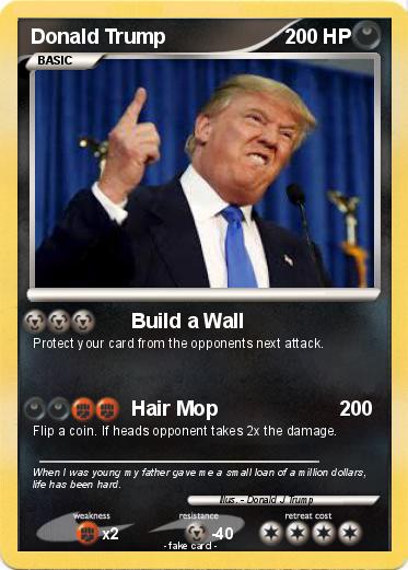 Pokemon Donald Trump