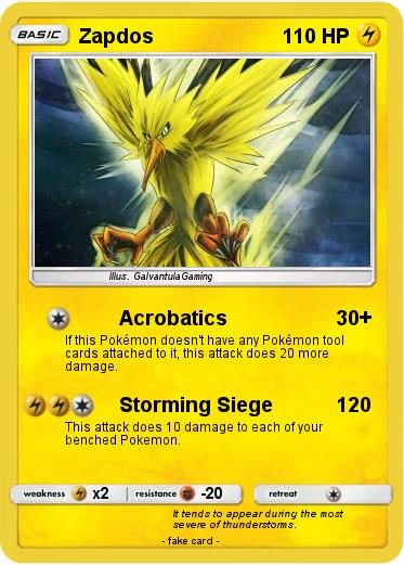 Pokemon Zapdos
