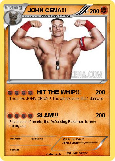 Pokemon JOHN CENA!!!