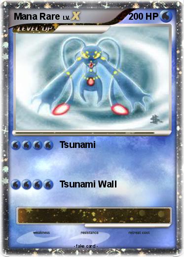 Pokemon Mana Rare
