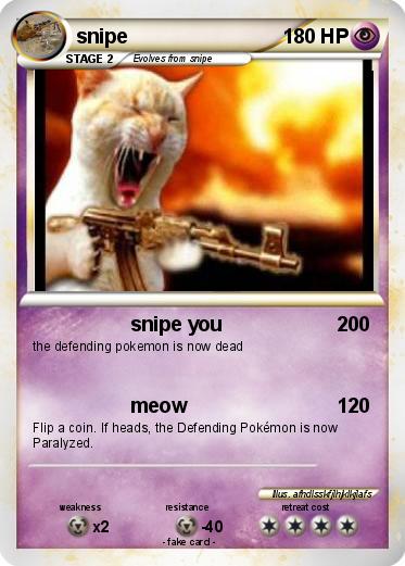 Pokemon snipe