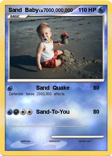 Pokemon Sand  Baby