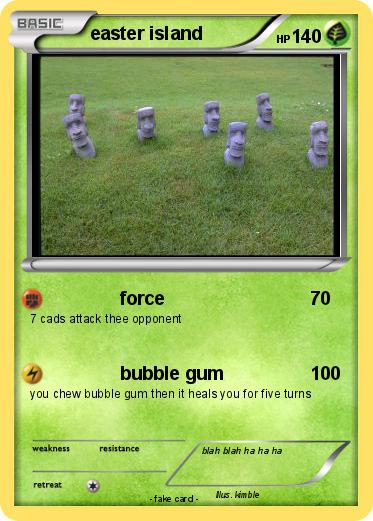 Pokemon easter island