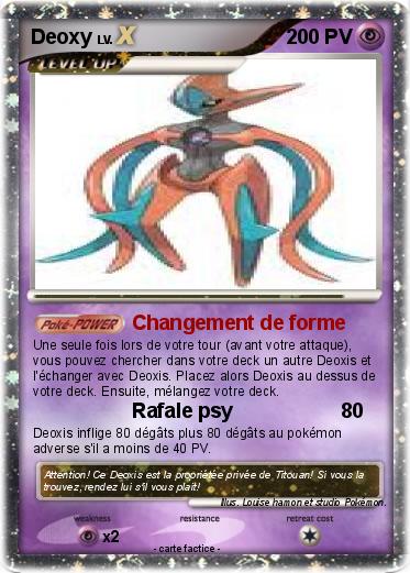 Pokemon Deoxy
