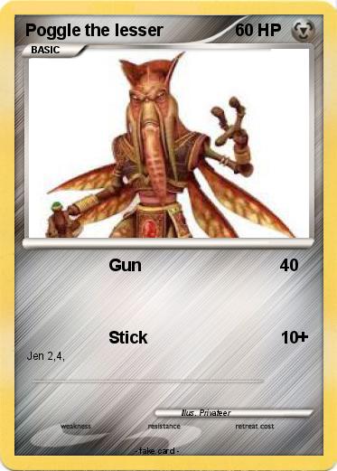 Pokemon Poggle the lesser