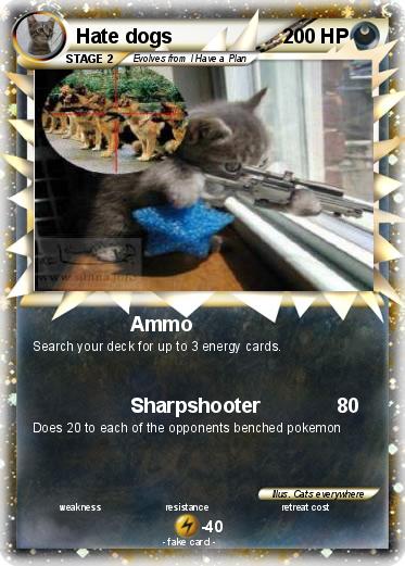 Pokemon Hate dogs