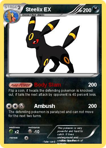 Pokemon Steelix EX