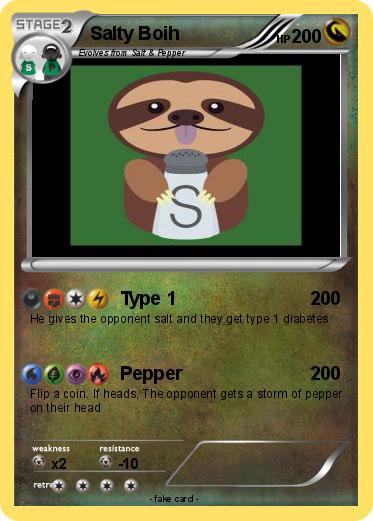 Pokemon Salty Boih