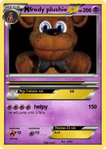 Pokemon fredy plushie