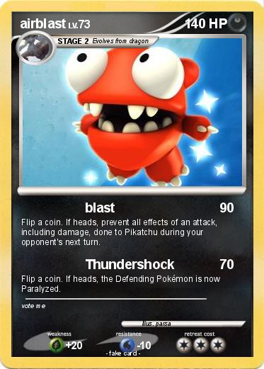 Pokemon airblast